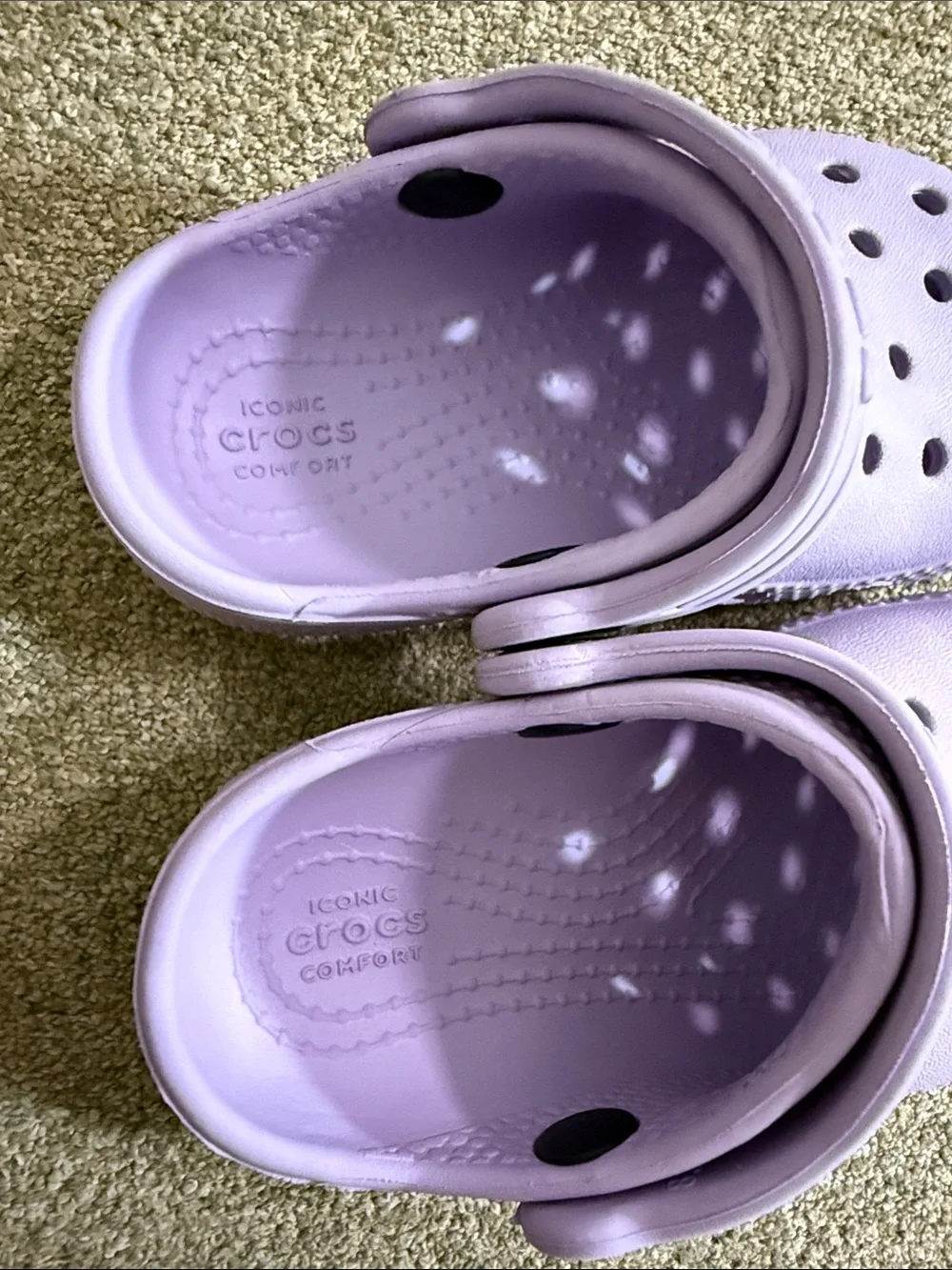 CROCS Kids Classic Clog in Lavender Purple Sz C6